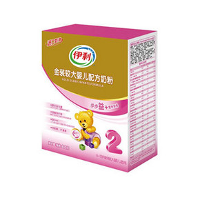 限地区# 伊利 金装较大婴儿配方奶粉 2段 400g 30元