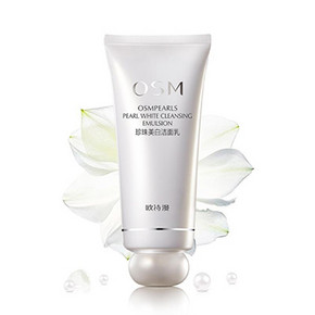 Baby肌的秘密# 欧诗漫 珍珠美白洁面乳 100ml 18元包邮(23-5券)