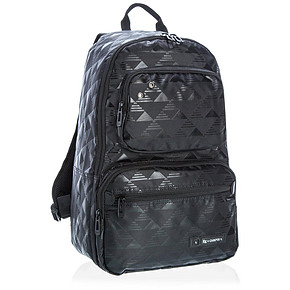 鸿星尔克 中性双肩背包 正黑 折49.5元(2件99)