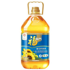 福临门 葵花籽原香食用调和油 5L 39.8元
