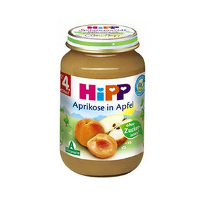 HIPP 喜宝 有机苹果杏子果泥 190g 折5.5元(99选20+税)
