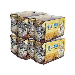 哈尔滨啤酒 小麦王拉罐 330ml*6听*4件 42.4元包邮
