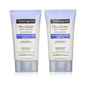 才不要当黑妹# 露得清 高倍轻透防晒乳 88ml*2支 99.5元包邮(80.6+18.9)