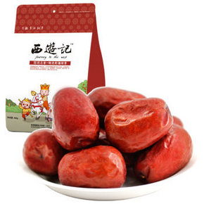 西游记 新疆和田大枣六星红枣 458g*4件 59元包邮(99选4-40券)