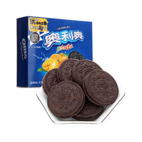 奥利奥 缤纷双果味 夹心饼干 甜橙味+芒果味 318g 折9.7元(18.1，99-50)