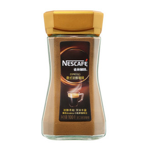 Nestle 雀巢 意式浓醇咖啡100g  19.9元