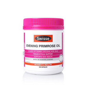 姨妈好伴侣# swisse月见草油软胶囊200粒x2瓶 154元(216-78+16)