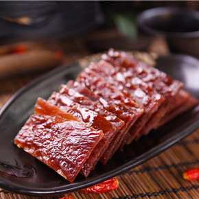 前3分钟半价# 飘零大叔 三味猪肉脯 600g 19.9元包邮(39.8-19.9)