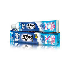 DARLIE 黑人 矿物盐 超白牙膏 190g 9.9元