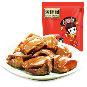 善味阁  卤味鸭胗鸭肫 250g 16.8元包邮(26.8-10券)