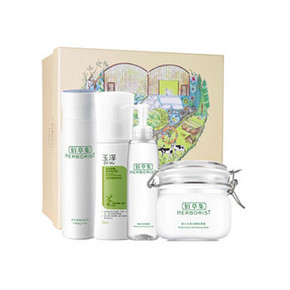 佰草集 面膜260g+水150ml+洁面200ml+身体乳 169元(299-100-30券)