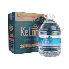 限地区# KeLan 可蓝 山泉水 5L*2桶 19.9元
