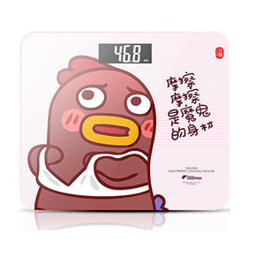 deerma 德尔玛 卡通体重称 小幺鸡 19.9元