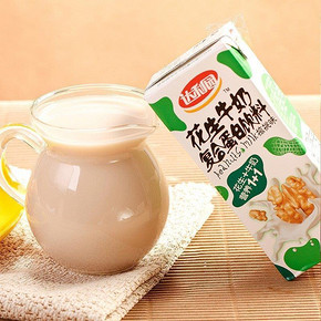 达利园 花生牛奶核桃味 250ml*12盒装 18.9元