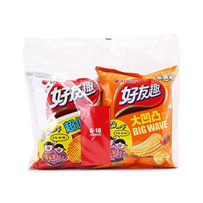 orion 好丽友 好友趣薯片 125g*2袋 赠同款 折15.9元(21.9，199-100)