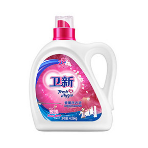 卫新 香薰洗衣液 索菲亚玫瑰 4.26kg*2件 49.9元(买2减1)