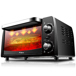 烘焙入门# 德尔玛 DEM-SM200 家用电烤箱10L 49.9元包邮(99.9-50券)