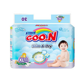 GOO.N 大王 特薄干爽 婴儿纸尿裤 XL30片 折46.5元(59，199-50)