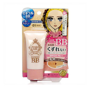 kiss me 矿物质遮瑕美白BB霜 SPF34 30g 49元(2件包邮)