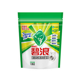 碧浪 洗衣凝珠 自然清新 10颗装*9件 100.1元包邮(23.9*9-100-15券)