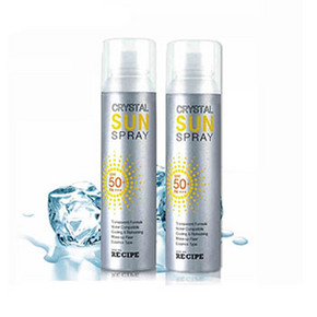 RE:CIPE 水晶防晒喷雾 SPF50 150ml*2支 79元包邮