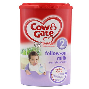 Cow&Gate 英国牛栏 婴儿配方奶粉 2段 900g 64.9元包邮(58+6.9)