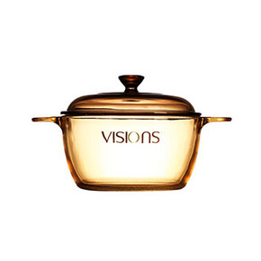 VISIONS 康宁 晶彩透明玻璃汤锅 1.5L 折169.2元(满300减15%)