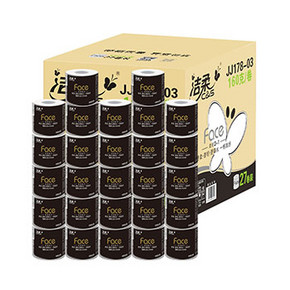 洁柔 Face系列 卷纸4层160克27卷 整箱装 49.9元