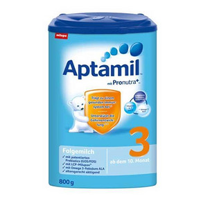 德国原装 Aptamil 爱他美 婴儿奶粉 3段 800g 折61元(218-109+13)