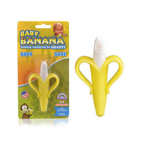 BABY BANANA 香蕉宝宝 硅胶婴儿牙胶牙刷 44元(39+5)