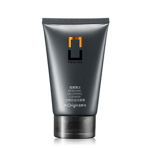 雅丽洁 男士劲爽控油洁面膏 130g 9元包邮(19-10券)