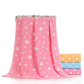 智阳 成人双层纱布情侣浴巾 折14.9元(买1送1)