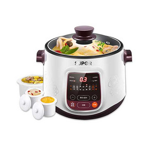 苏泊尔 DZ22YC806-40 隔水电炖锅 2.2L 198元包邮(298-100券)
