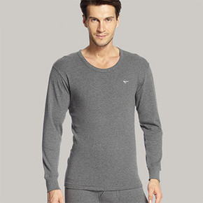 七匹狼 男士秋冬纯棉保暖打底内衣套装 38.9元包邮(78.9-40券)