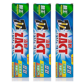 lion 狮王渍脱双效牙膏 150g*3支 29.4元