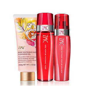 ZMC 植美村 玫瑰补水保湿护肤套装 69元包邮(99-30券)