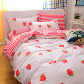 普希罗 高支高密全棉床上四件套 1.5m/1.8m 139元包邮(239-100券)