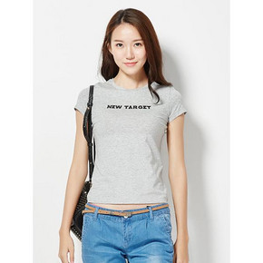 SEMIR 森马 女款简约印花短袖T恤 39.9元