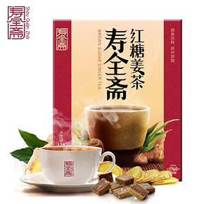 小S推荐# 寿全斋姜母茶 红糖姜茶 12gx10条 5.9元(20.9-15券)