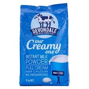 Devondale 德运 高钙全脂成人奶粉 1000g 39元