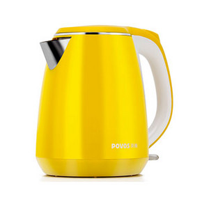 POVOS 奔腾 双层保温不锈钢电水壶 1.5L 59元