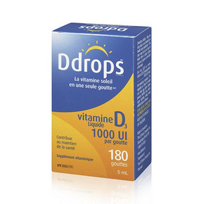 差价巨大# Ddrops 维生素D3滴剂1000IU  180天量 9元(日常50+)