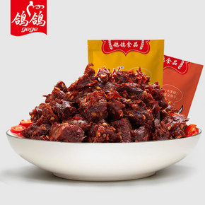吃货福利# 鸽鸽 酱卤牛肉50gX4包+辣条189gX6包 14.9元(39.8-24.9)