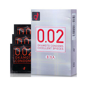 啪啪福利到# 冈本002 超薄安全套 3个 19.9元
