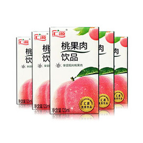 汇源 桃果肉饮品 125ml*36盒 29.9元