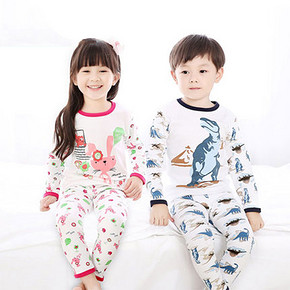 北极绒 儿童纯棉内衣套装 多款可选 14.9元包邮(19.9-5券)