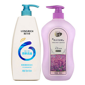 隆力奇 洗沐超值装 1000ml+900ml 折14.4元(28.8，199-100)