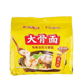 白象 大骨面 家庭装 111g*5袋 9.9元
