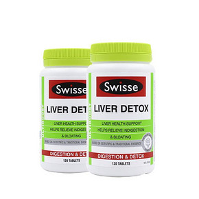 澳洲 Swisse 奶蓟草护肝片 120粒*2瓶 174元包邮(199-9.9-15)