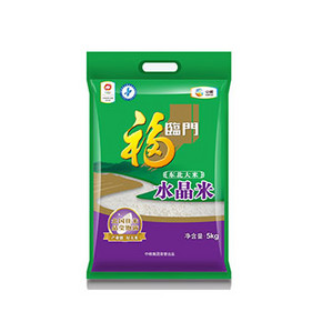 中粮出品 福临门 东北大米 水晶米 5kg 27.9元